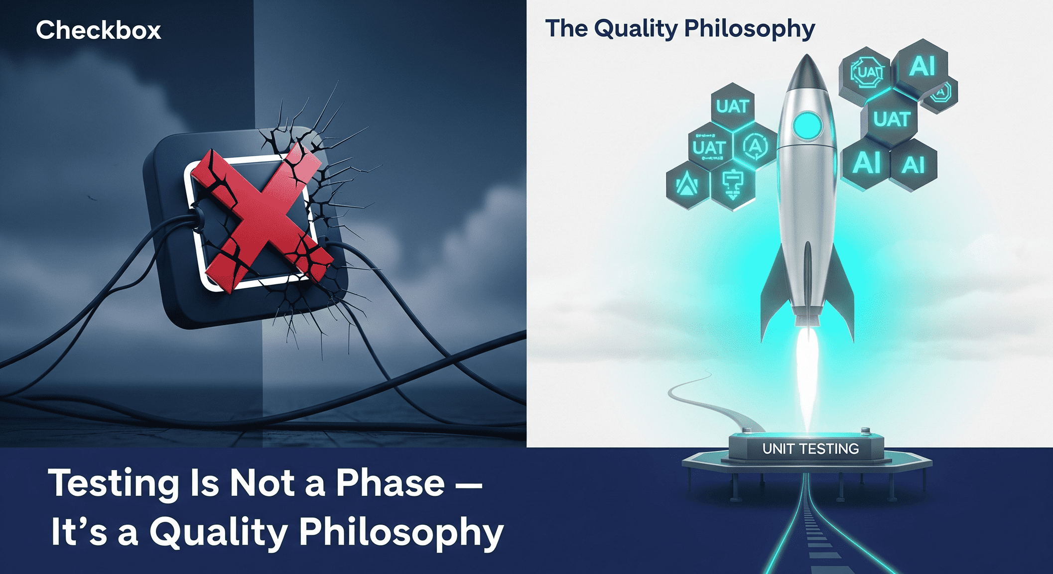 Testing Is Not a Phase — It's a Quality Philosophy That Either Saves or Sinks Your Transformation