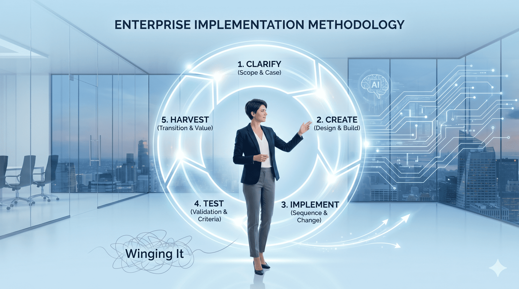 Enterprise Implementation Methodology — Why Winging It Is the Most Expensive Choice You'll Make