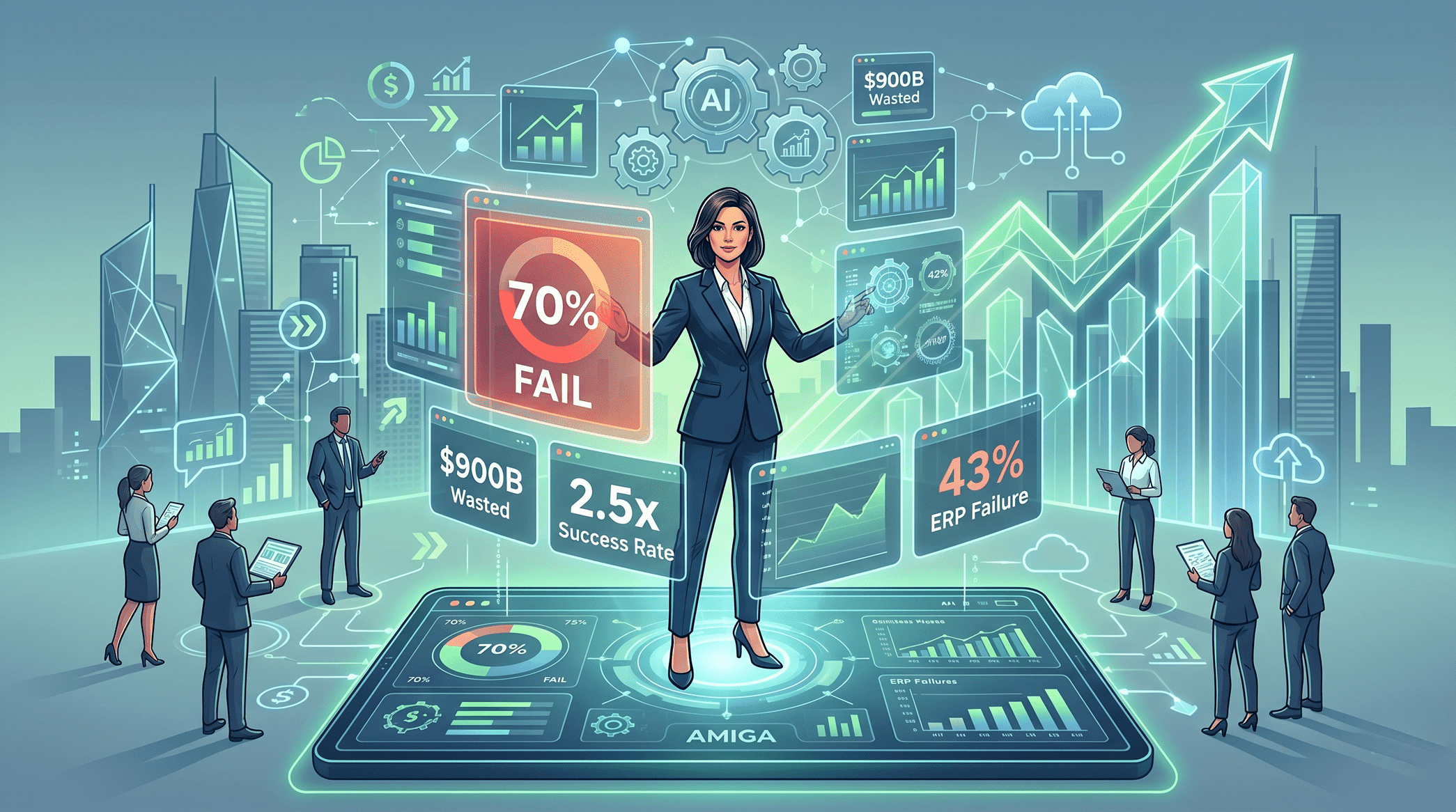 65 Enterprise Transformation Statistics Every Leader Needs in 2026