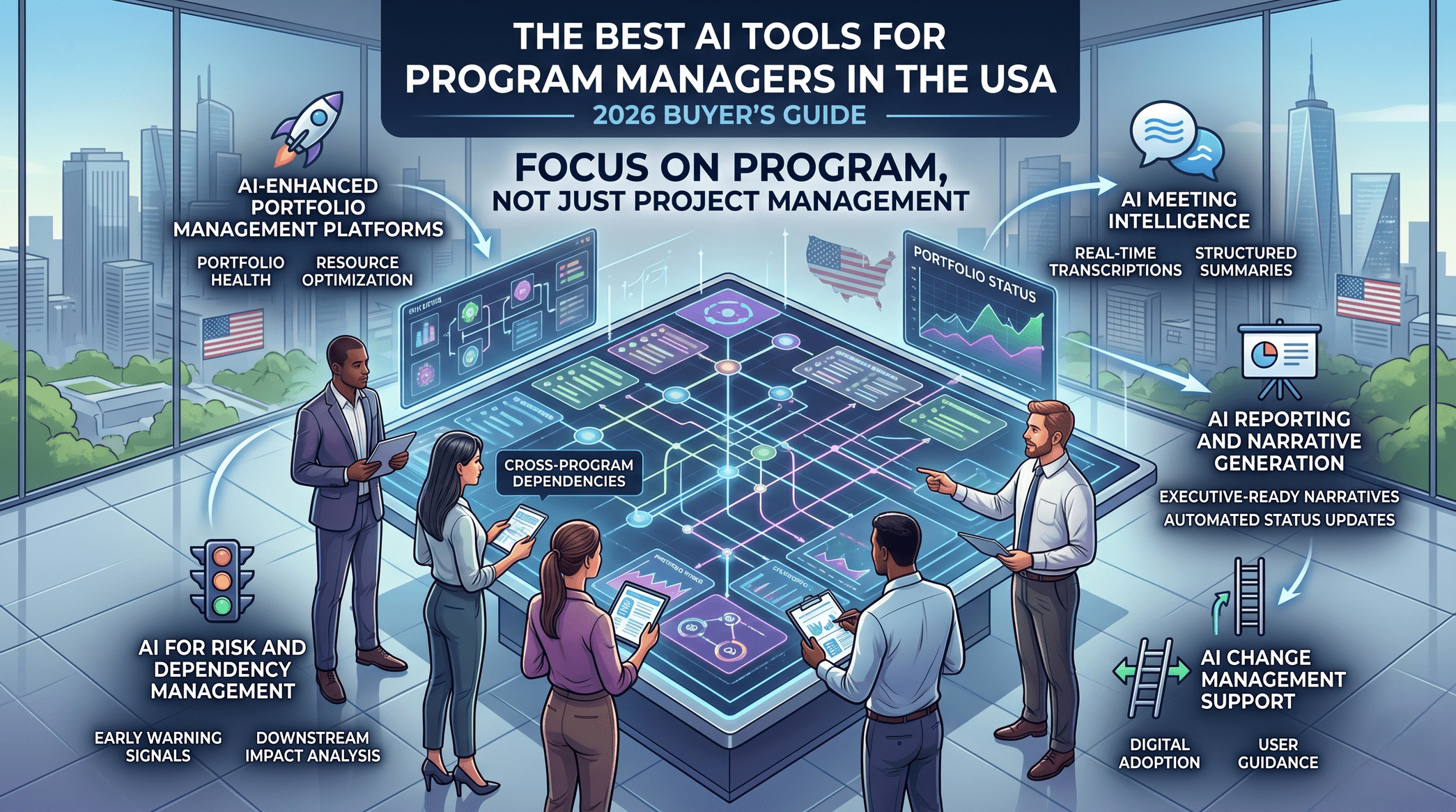 The Best AI Tools for Program Managers in the USA: 2026 Buyer's Guide