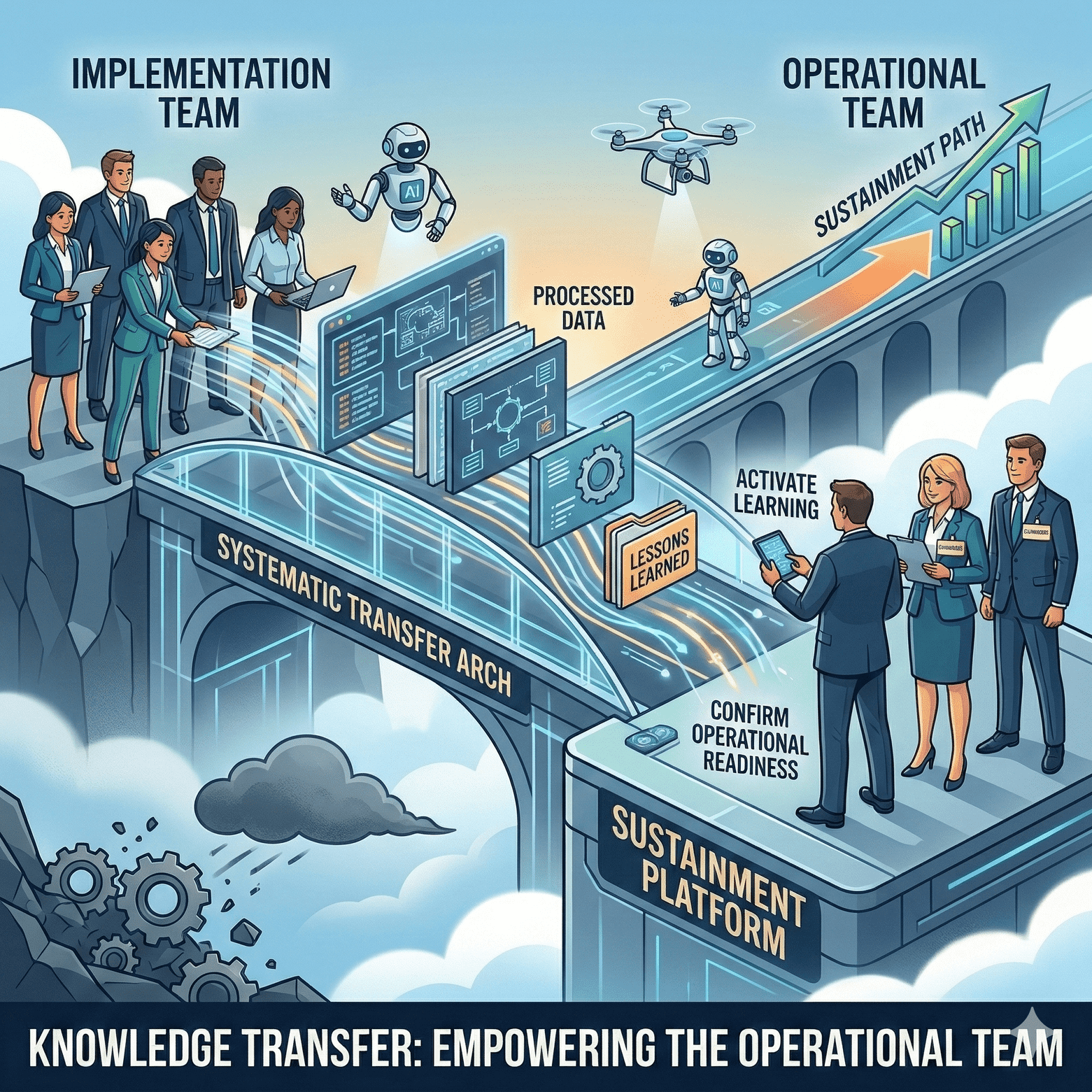 The Post-Go-Live Valley of Death - The AI Project Manager